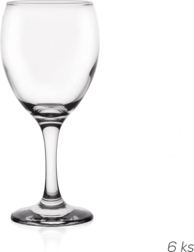 Čaše za vino Empire 340 ml (6 kom)