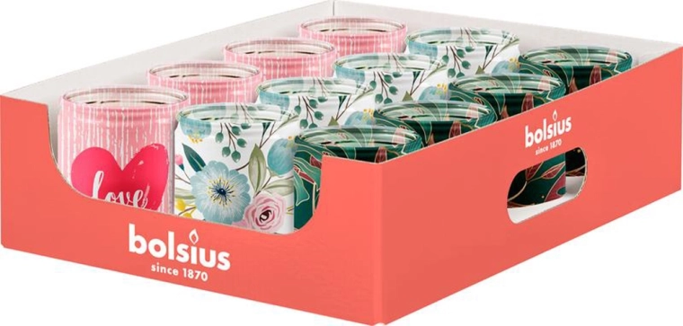 Mirisna svijeća u staklu – mix 3 mirisa