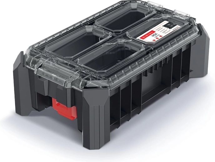 Modularni organizator MSX 36,8 × 22,8 × 12,6 cm, crni