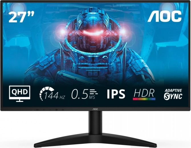 Monitor 27" IPS 144 Hz s HDMI i DisplayPortom