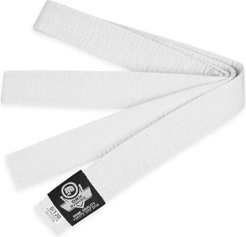 Bijeli pojas za kimono DBX Bushido OBI