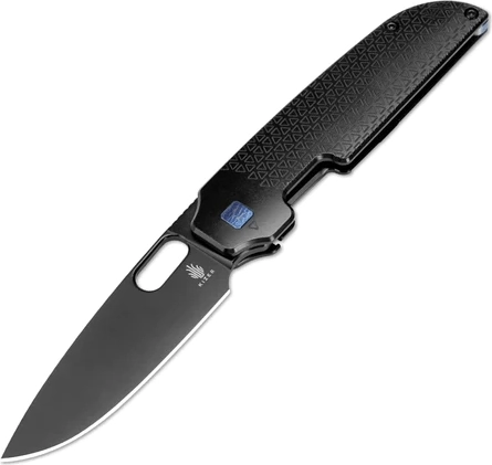 Kizer Varatas – sklopivi džepni nož, crni titan, oštrica 8,3 cm