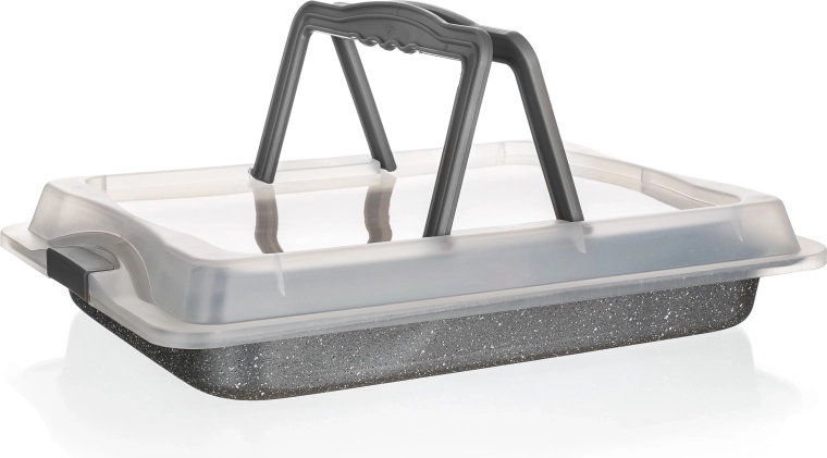 Pekač s poklopcem GRANITE 42x29x4,5