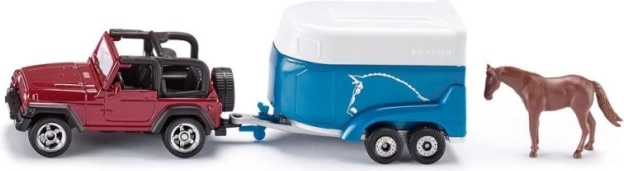 Jeep s prikolicom za konje