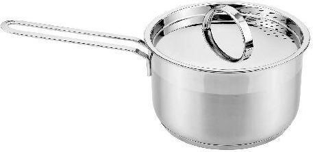 Lončić od nehrđajućeg čelika 16 cm s poklopcem 1,9 l CASSIDA NEW LINE