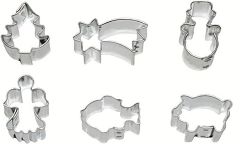 Mikro kalupi za kolačiće – set od 6 komada