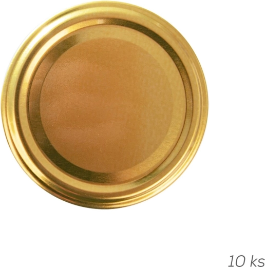 Metalni navojni poklopac Twist-Off 66 Gold (10 kom)