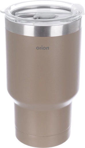 Orion termo putna šalica s poklopcem 0,38 l bež
