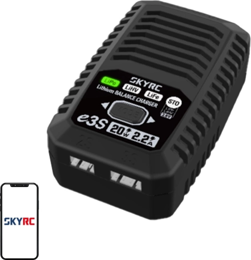 Mrežni punjač za LiPo/LiHV/LiFe 2S/3S SKYRC e3S