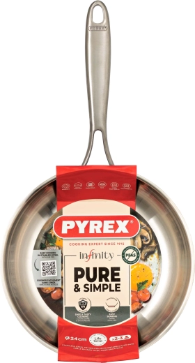 Tava Pyrex Infinity 24 cm od nehrđajućeg čelika