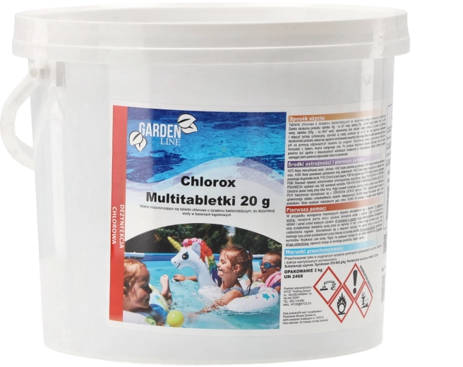 Klorne multifunkcionalne tablete 20 g – polagano topljive 3 kg