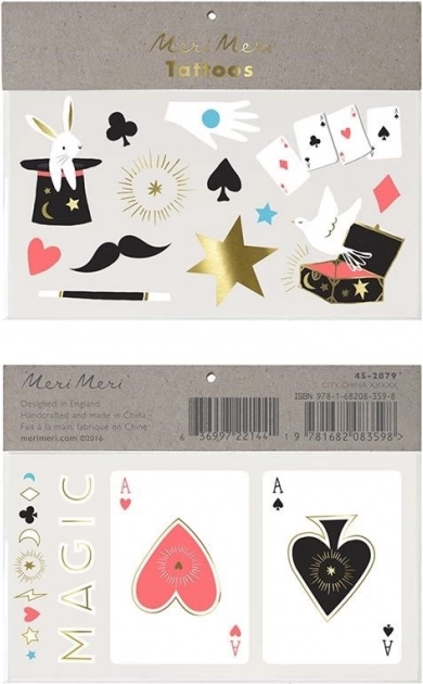 Set ispravljivih tetovaža Abrakadabra MERI MERI