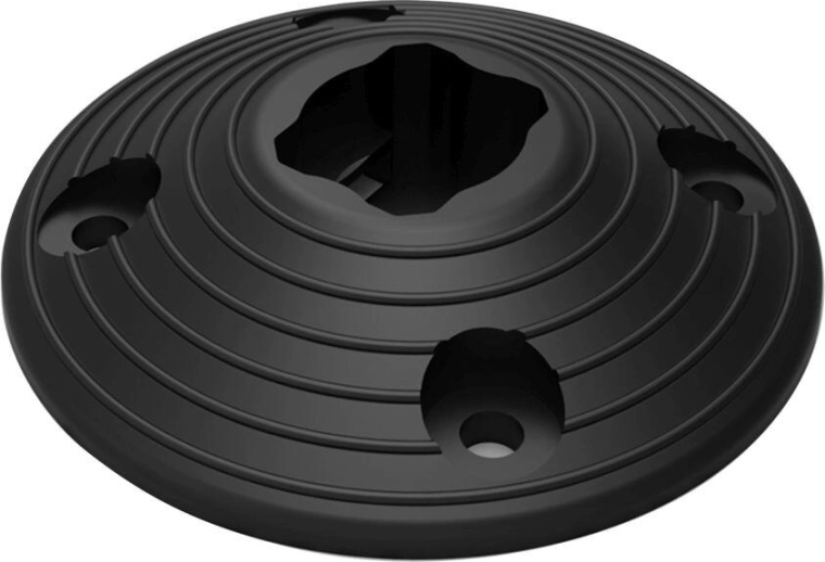 Kružna odvojiva baza za fleksibilni razdjelni stup, ABS, promjer 200 × 50 mm