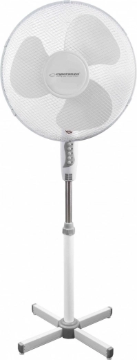 Bijeli prijenosni ventilator Hurricane