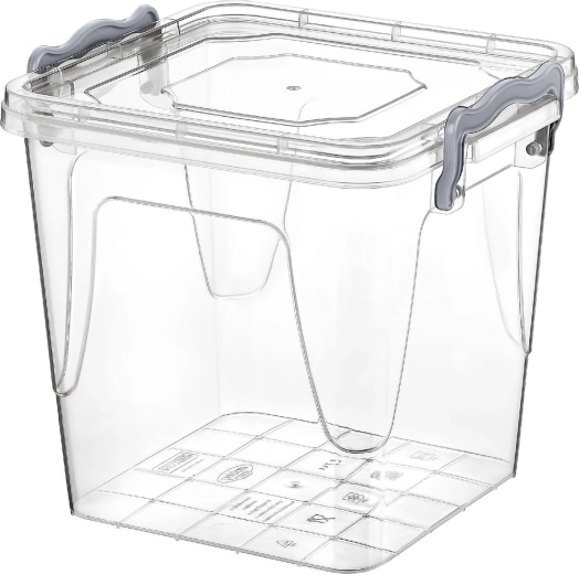 Kvadratna spremna kutija Multi Box 1,8 l s kopčastim zatvaranjem