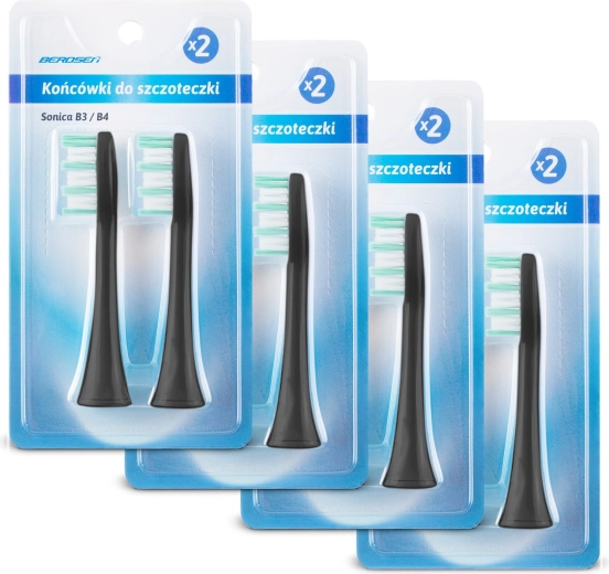 Zamjenske glave za soničnu četkicu Berdsen B3, 8 kom