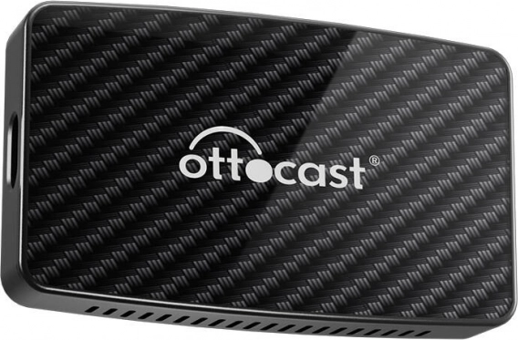 Ottocast 4 u 1 bežični adapter za CarPlay/Android Auto (crni)