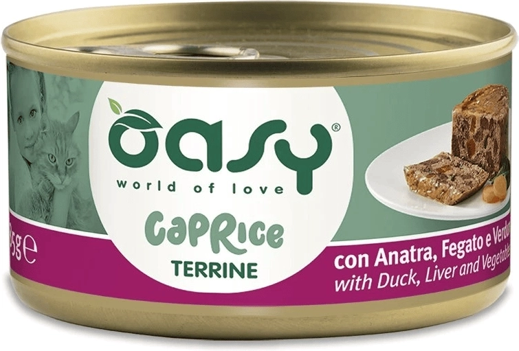 Oasy Caprice terina s patkom i povrćem 85 g