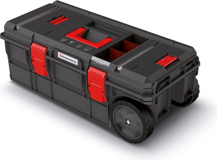 Pomični kofer za alat X-Block Tech, 79,5 × 38 × 30,7 cm, crni