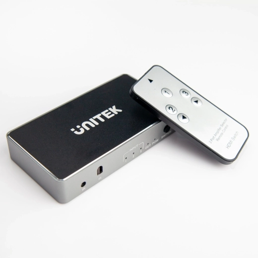 HDMI preklopnik 3× ulaz na 1× izlaz s podrškom za 4K i daljinskim upravljačem
