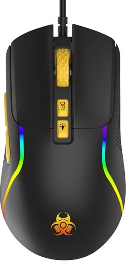 Miš s DPI 1000–7200 i RGB efektima