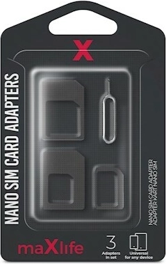 Maxlife set adaptera za Nano SIM