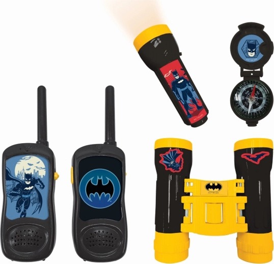 Pustolovni set BATMAN s voki-tokijima, baterijskom svjetiljkom i dalekozorom