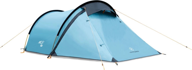 Planinarski šator za 2 osobe NILS Camp North Peak plavi