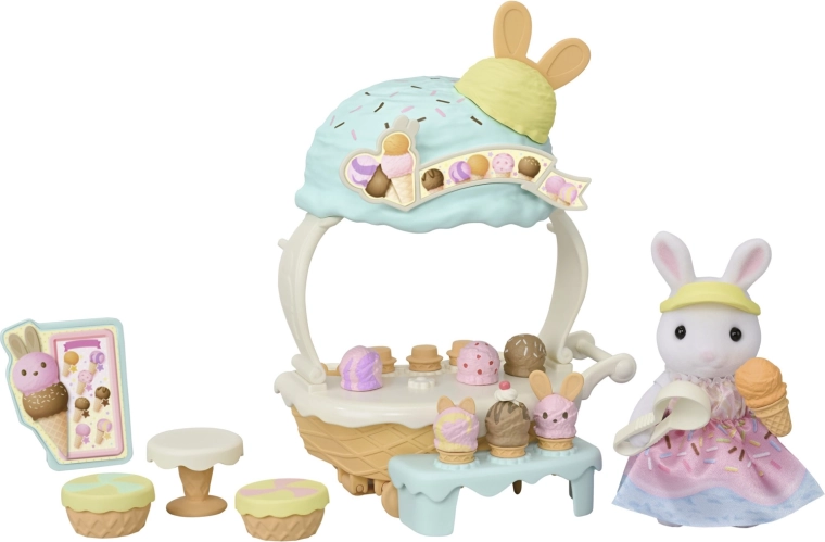 Sylvanian Families štand za sladoled s figuricom