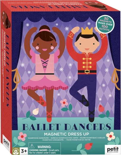 Petit Collage magnetski set za oblačenje za baletne plesače