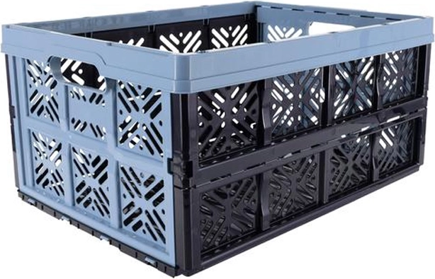 Sklopiva kutija za prijevoz 32 l, 48 × 35 × 23 cm, sjevernoplava