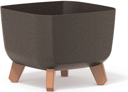 Sadilica Gracia Square Eco Wood 24 × 24 cm kava