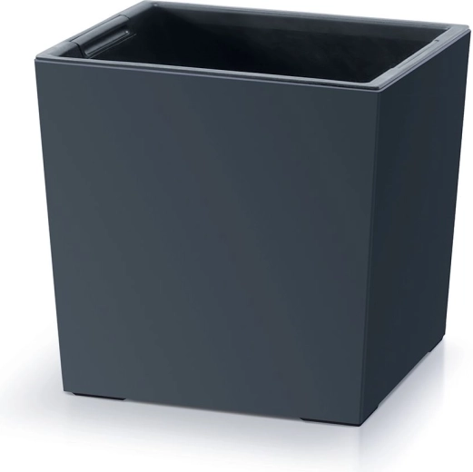 Žardinijera Urbi Square Low s uloškom 30 cm antracit