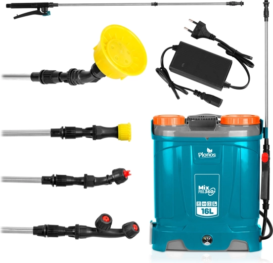 Do 9 sati tihog rada na bateriji 12 V / 8 Ah