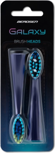 Zamjenske glave za soničnu četkicu za zube BERDSEN Galaxy, 2 kom