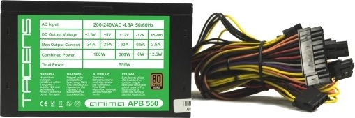 Učinkovito i stabilno napajanje 550 W