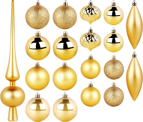 Luksuzna zlatna izvedba i razne teksture