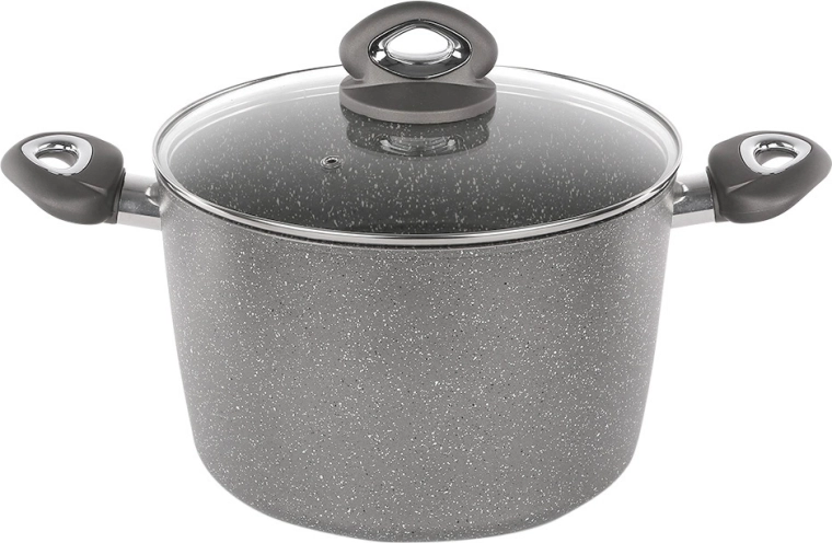 Lonac Valdinox Rock 26 cm s poklopcem 7,5 l
