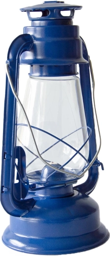 Petrolejska lampa 30 cm plava