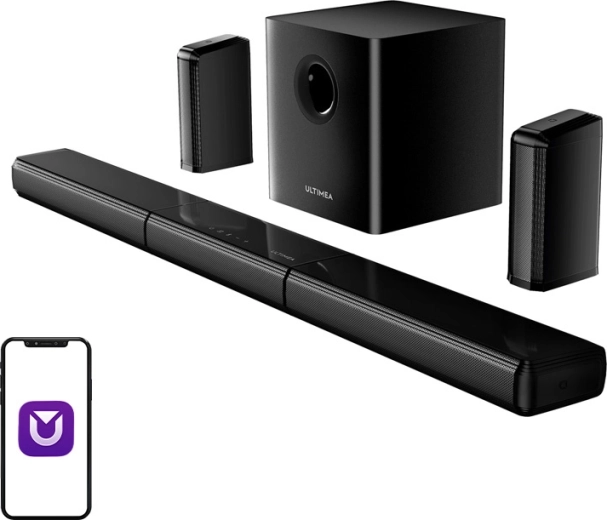 ultimea apollo s70 ultra soundbar 7.1 s subwooferom i stražnjim zvučnicima
