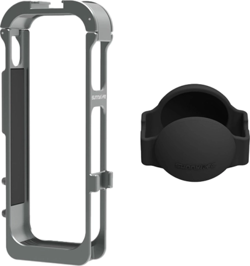 Sunnylife metalni magnetski okvir sa silikonskim poklopcem za objektiv za INSTA360 X5