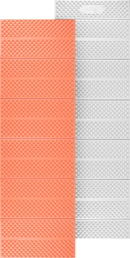 Sklopiva pjenasta podloga s aluminijskim reflektirajućim slojem narančasta
