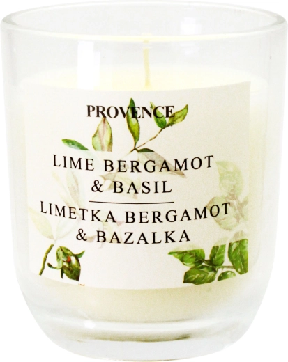 Mirisna svijeća u staklu limeta i bergamot 158 g