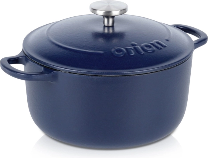 Željezni emajlirani lonac s poklopcem LITINA 22 cm, 3,3 l