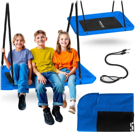 Pravokutna viseća platforma NEO-SPORT Swingo 110 × 70 cm