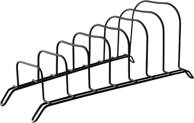 Stalak za poklopce 38 cm, crni