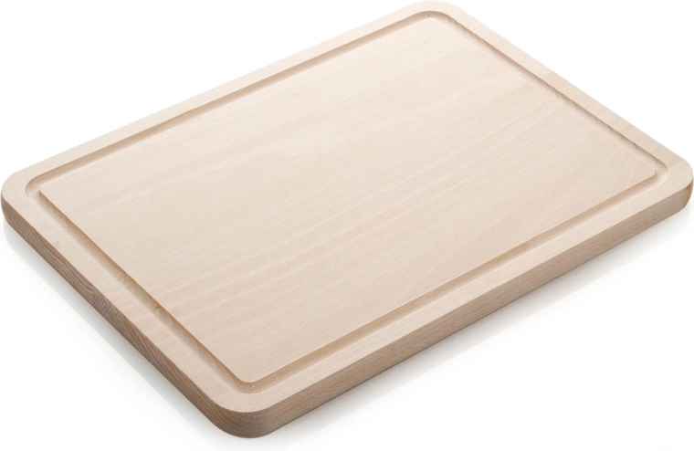 Drvena daska za rezanje s utorom BRILLANTE 31 × 23 cm