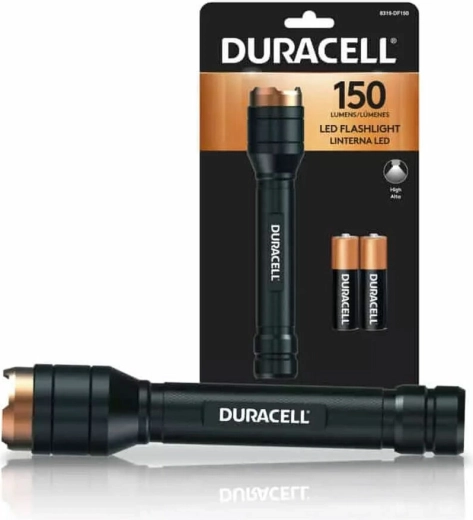Duracell aluminijska svjetiljka 2× AAA 150 lm