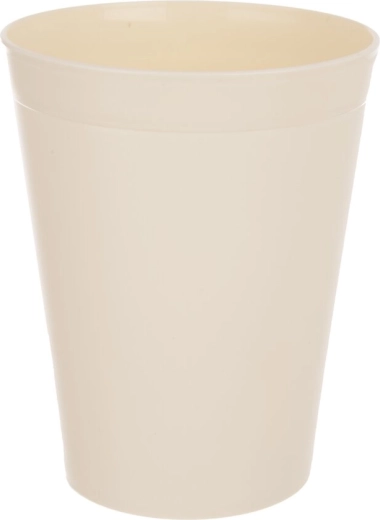 Plastična čaša Sandy 0,3 l krem boje