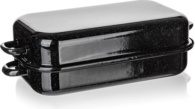 Culinaria Black smaltirani dvodijelni pekač 35 × 20 cm